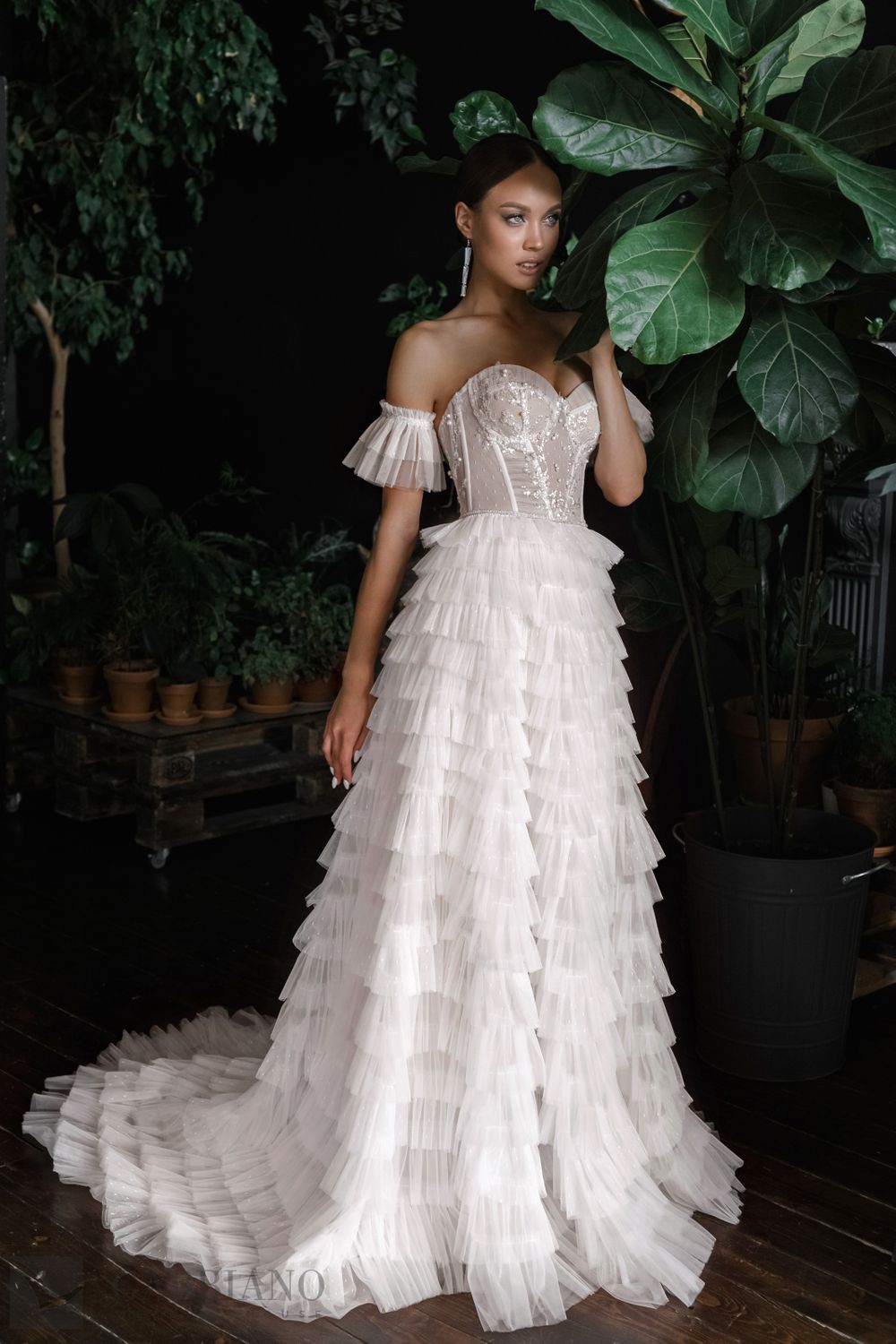 Свадебное платье от бренда Gabbiano