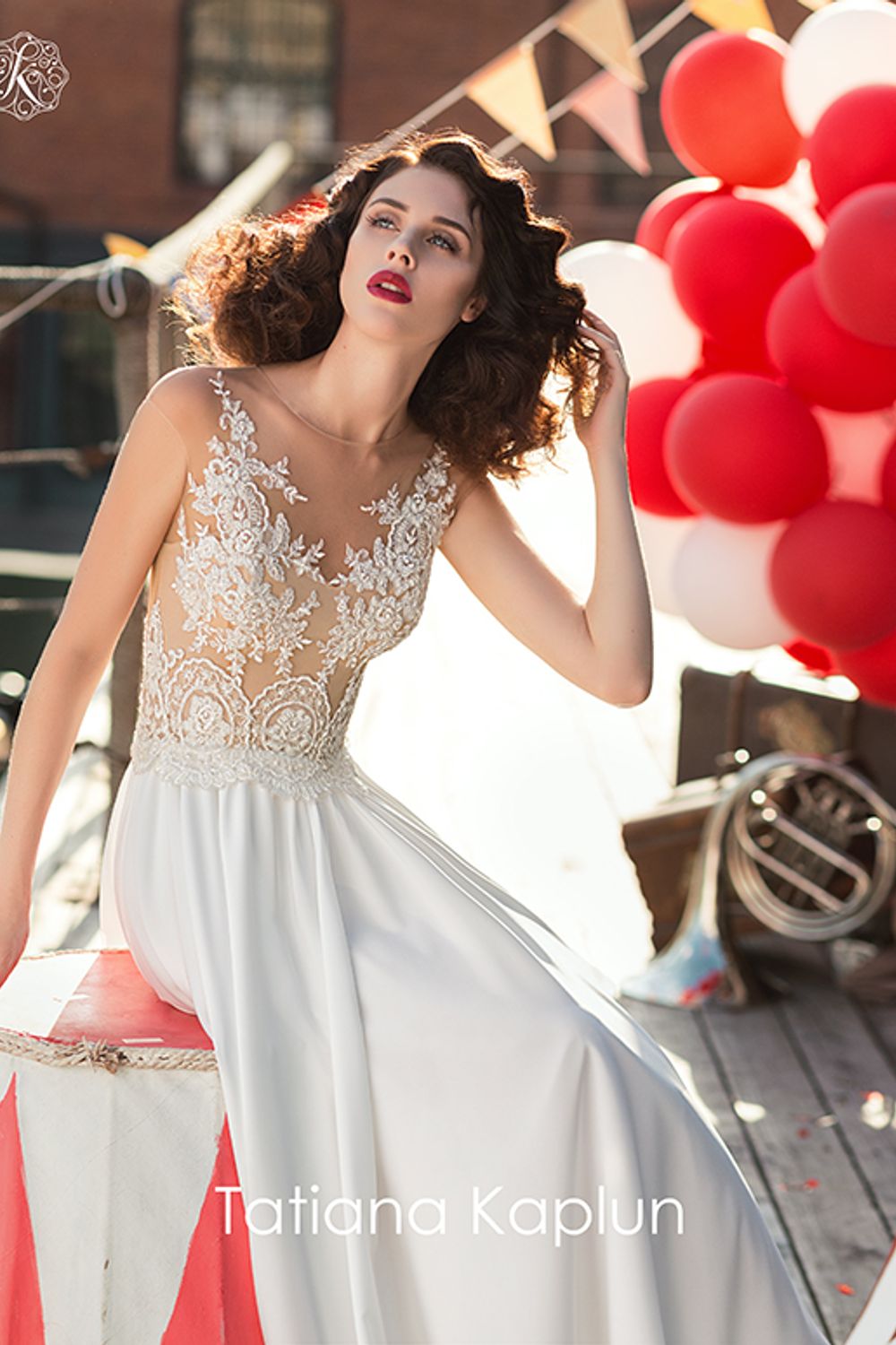 Свадебное платье от бренда Tatiana Kaplun 'Лилиан'