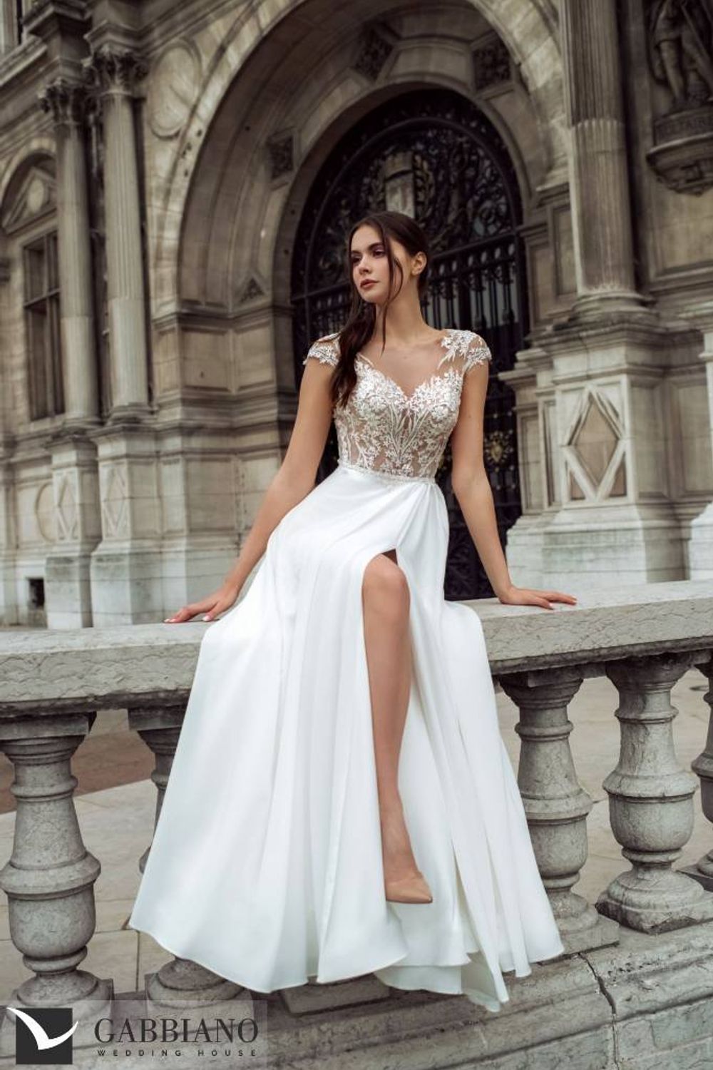 Свадебное платье от бренда SECRET SPOSA 'Пладиа' пляжное