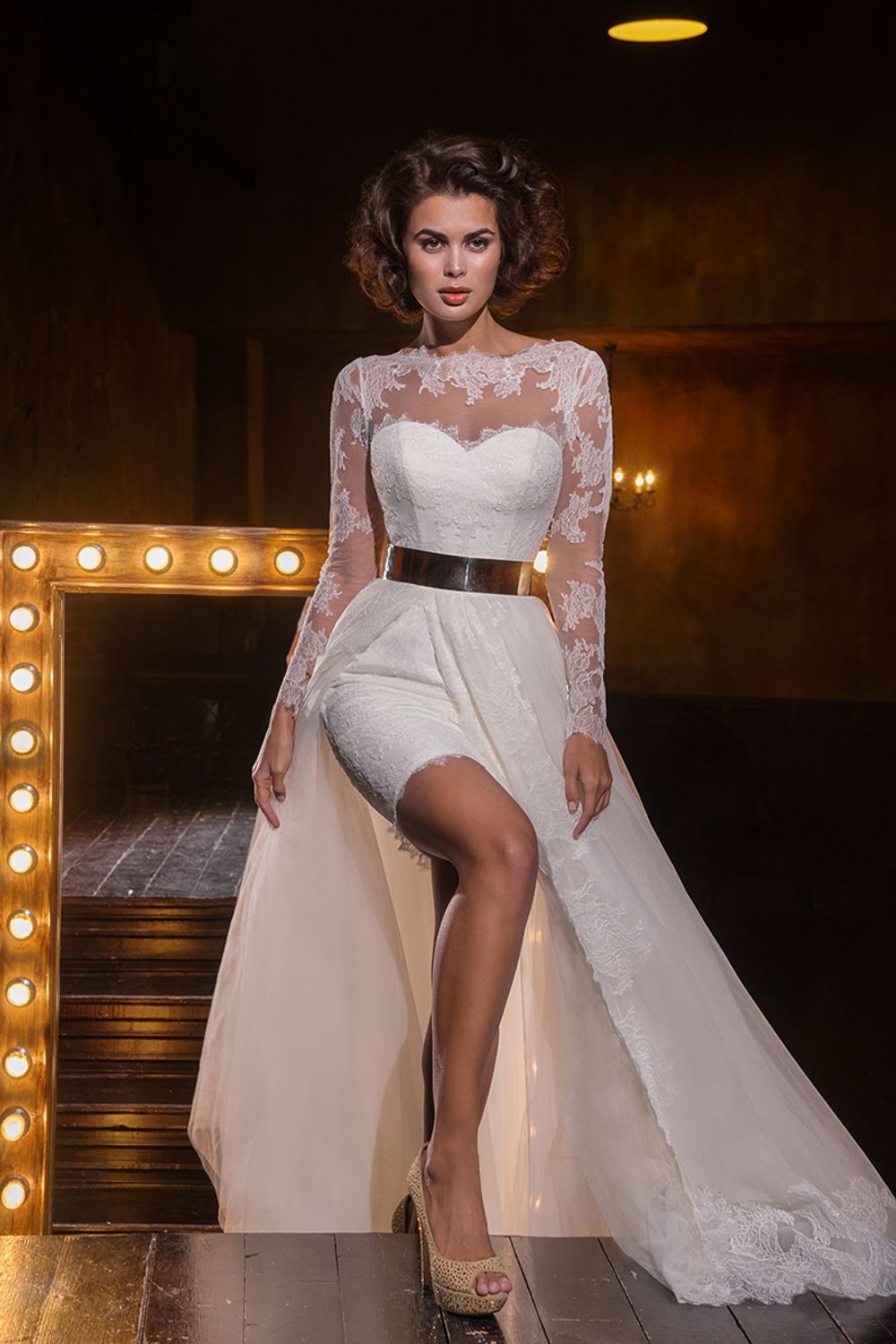 Свадебное платье от бренда Love Bridal '15383' пляжное