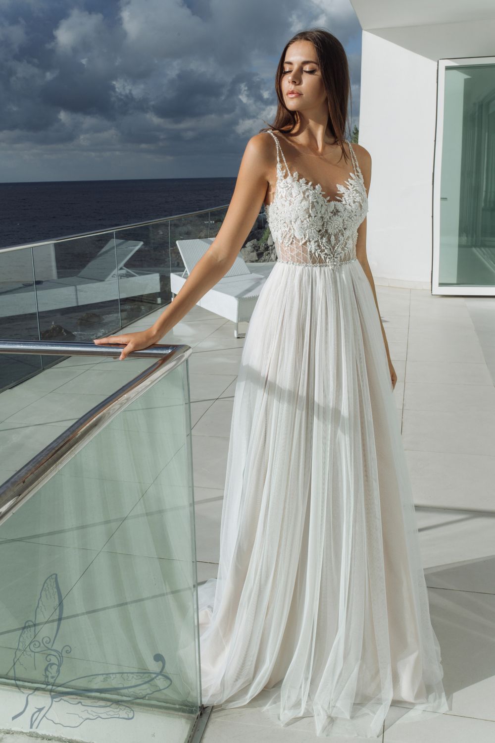 Свадебное платье от бренда SECRET SPOSA 'Тэра' пляжное