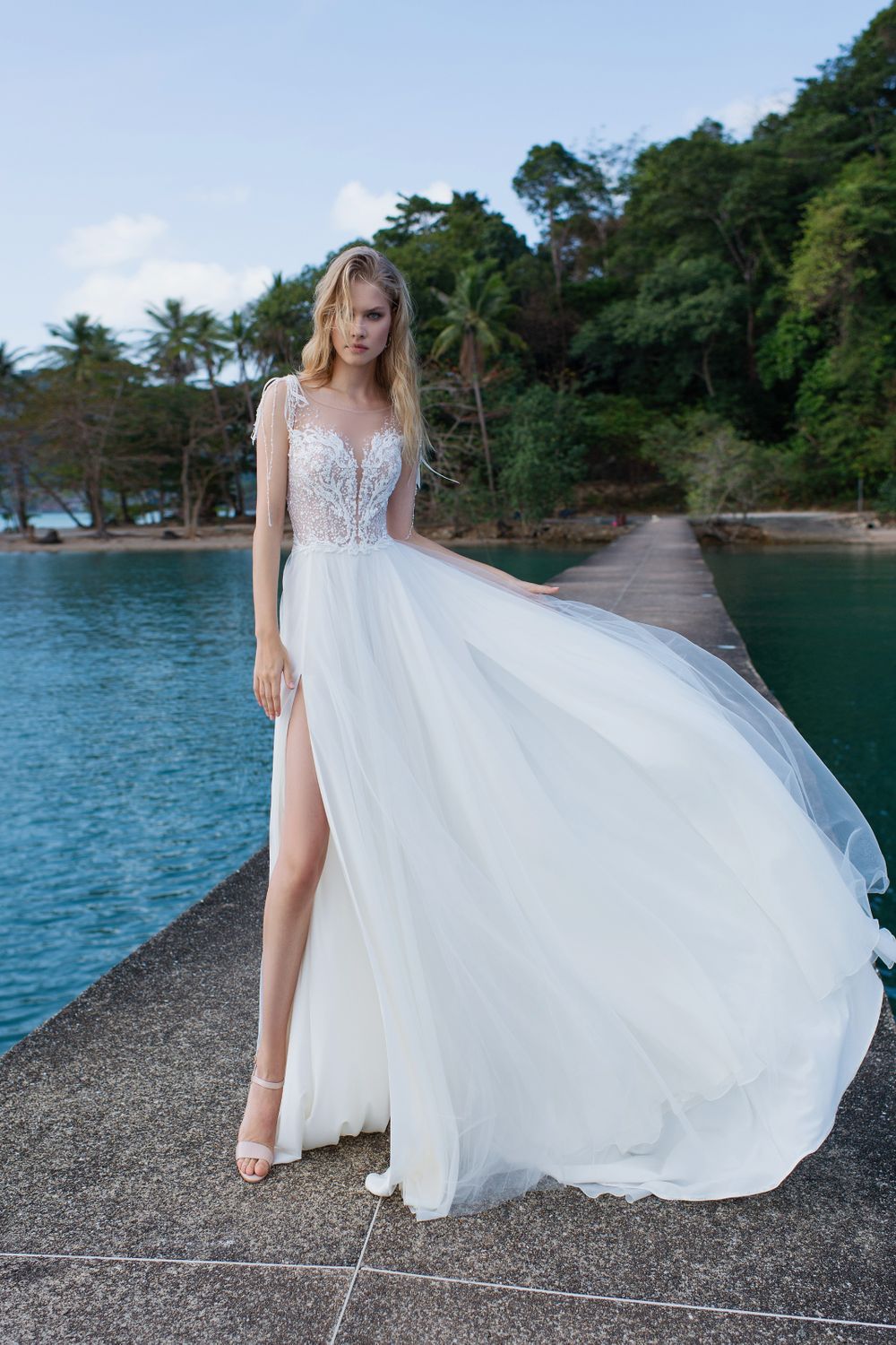 Свадебное платье от бренда Kookla 'Ивалана' пляжное