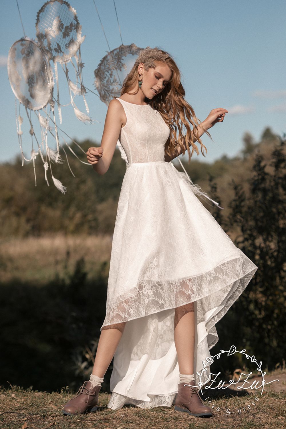 Свадебное платье от бренда ZU-ZU 'Лавли'