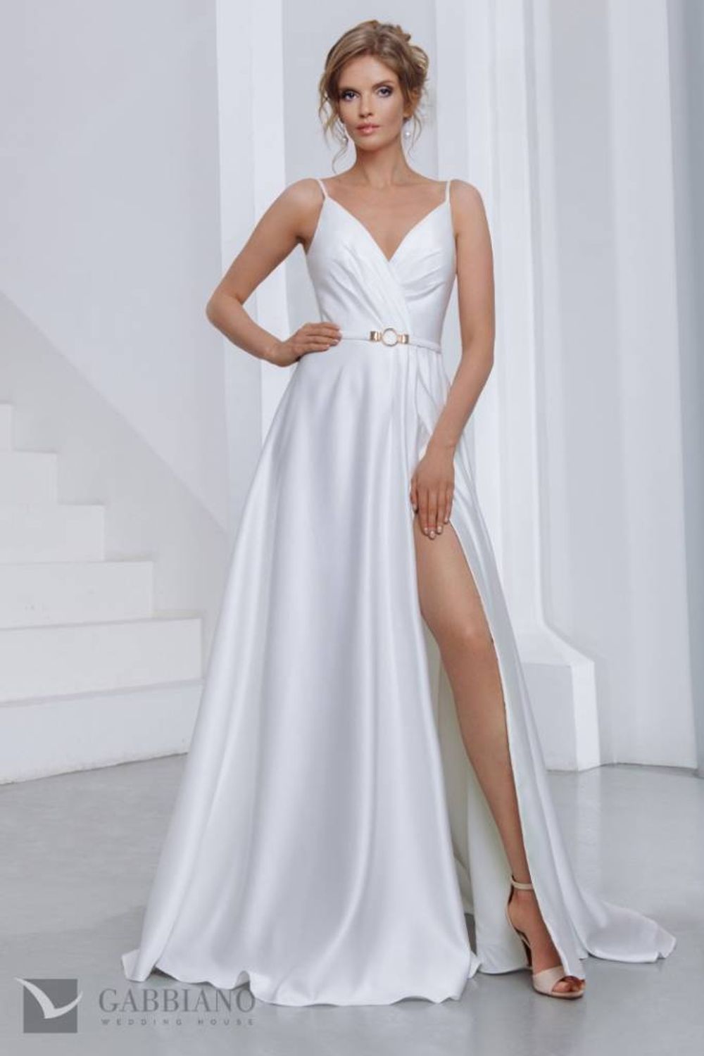 Свадебное платье от бренда Gabbiano 'Фиделия' в Греческом стиле
